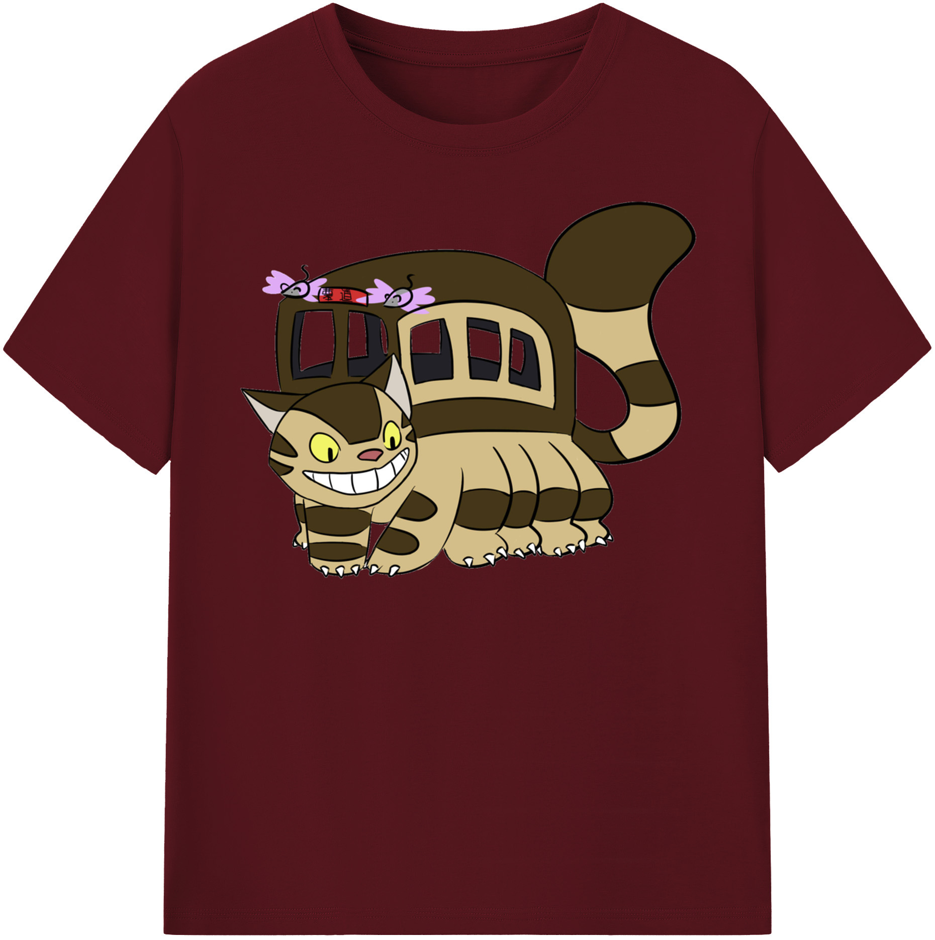 （画像用） となりのトトロ 草壁メイ 草壁サツキ My Neighbor Totoro Satsuki Kusakabe Mei Kusakabe 綿100％半袖Tシャツ（フロントプリント）